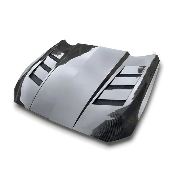 Mustang Carbon Fiber Hood Triple Vented (2015-2023)