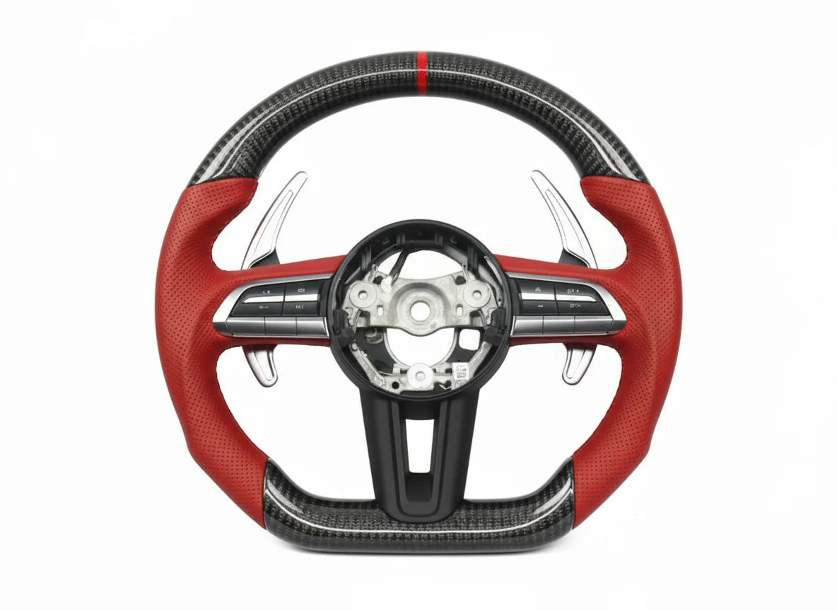 2020-2024 Mazda 3, CX30, MX30 Carbon Fiber Steering Wheel - Customizable