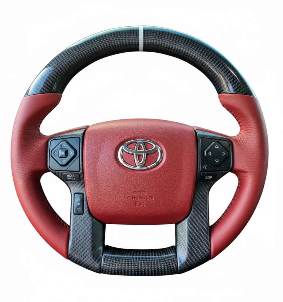 2014-2021 Toyota Tundra Carbon Fiber Steering Wheel - Customizable