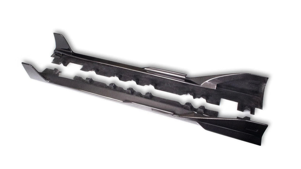 T Style Side Skirts – Carbon Fiber – Toyota GR Supra A90 / A91
