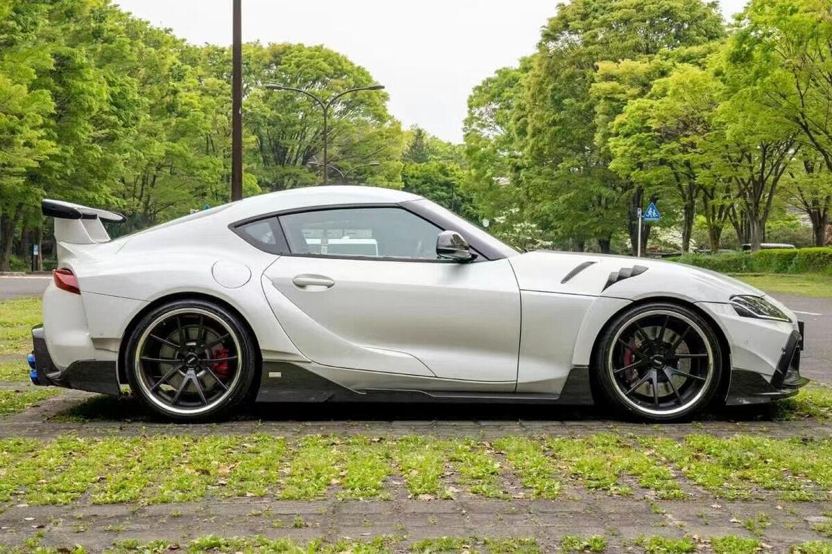 T Style Side Skirts – Carbon Fiber – Toyota GR Supra A90 / A91