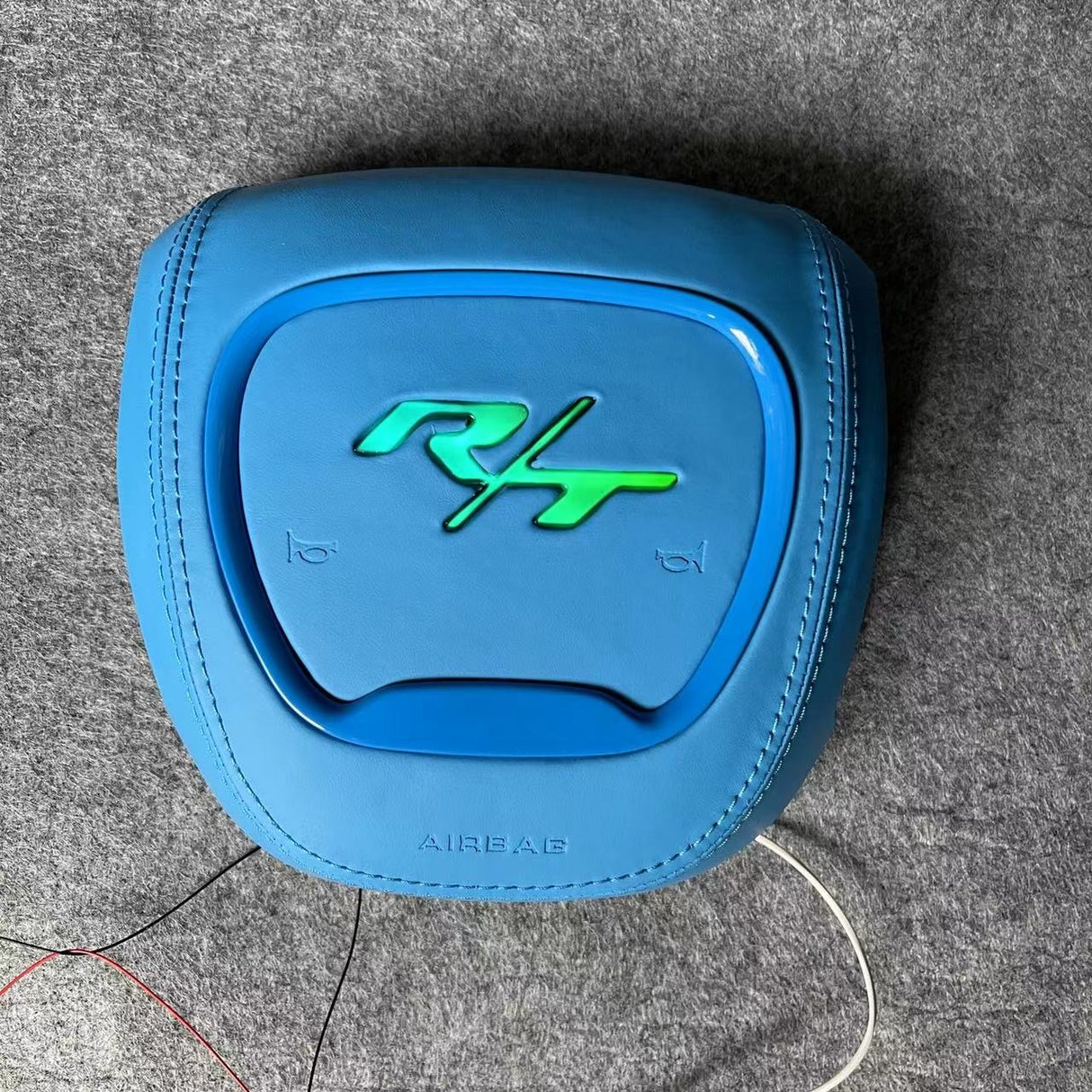 2015-2023 Dodge Charger/Challenger RT RGB LED Airbag Cover - Customizable