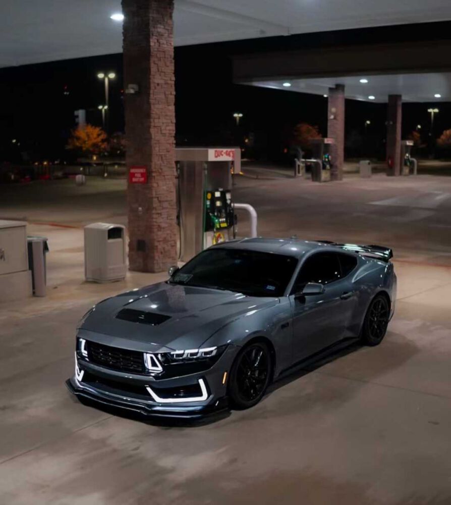 Front Bumper - Dark Horse Style w/LED - Set (Mustang 24+ GT, Ecoboost)