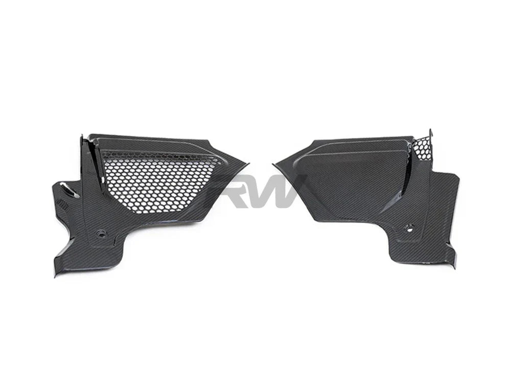 Carbon Fiber Engine Cowl Panel Trim Set for BMW G87 M2 / G80 M3 / G82–G83 M4