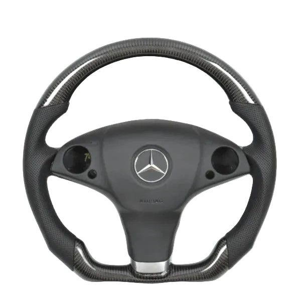 2008-2011 Mercedes C/CLS/E/GLK/SL/SLK Custom Carbon Fiber Steering Wheel