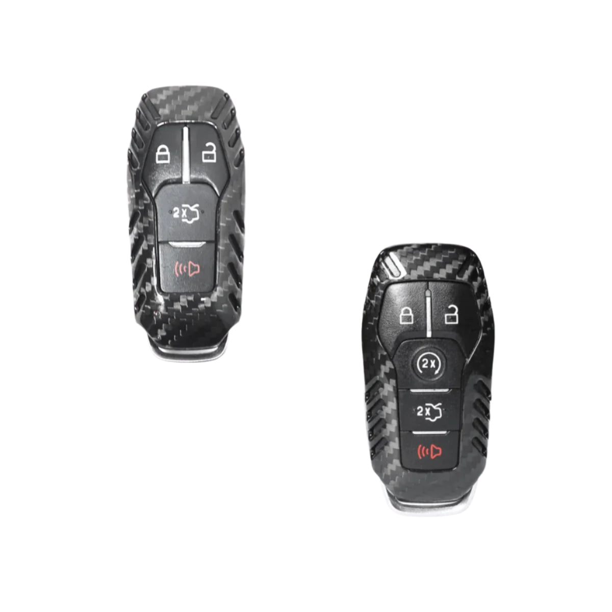 Carbon Fiber Key Fob Cover for 2015-2017 Mustang