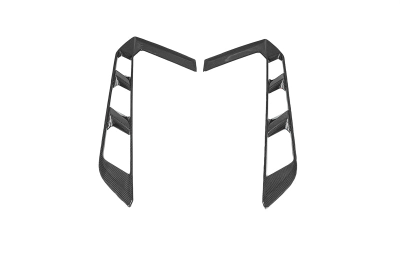C8 Corvette Real Carbon Fiber Rear Hatch Vent Covers