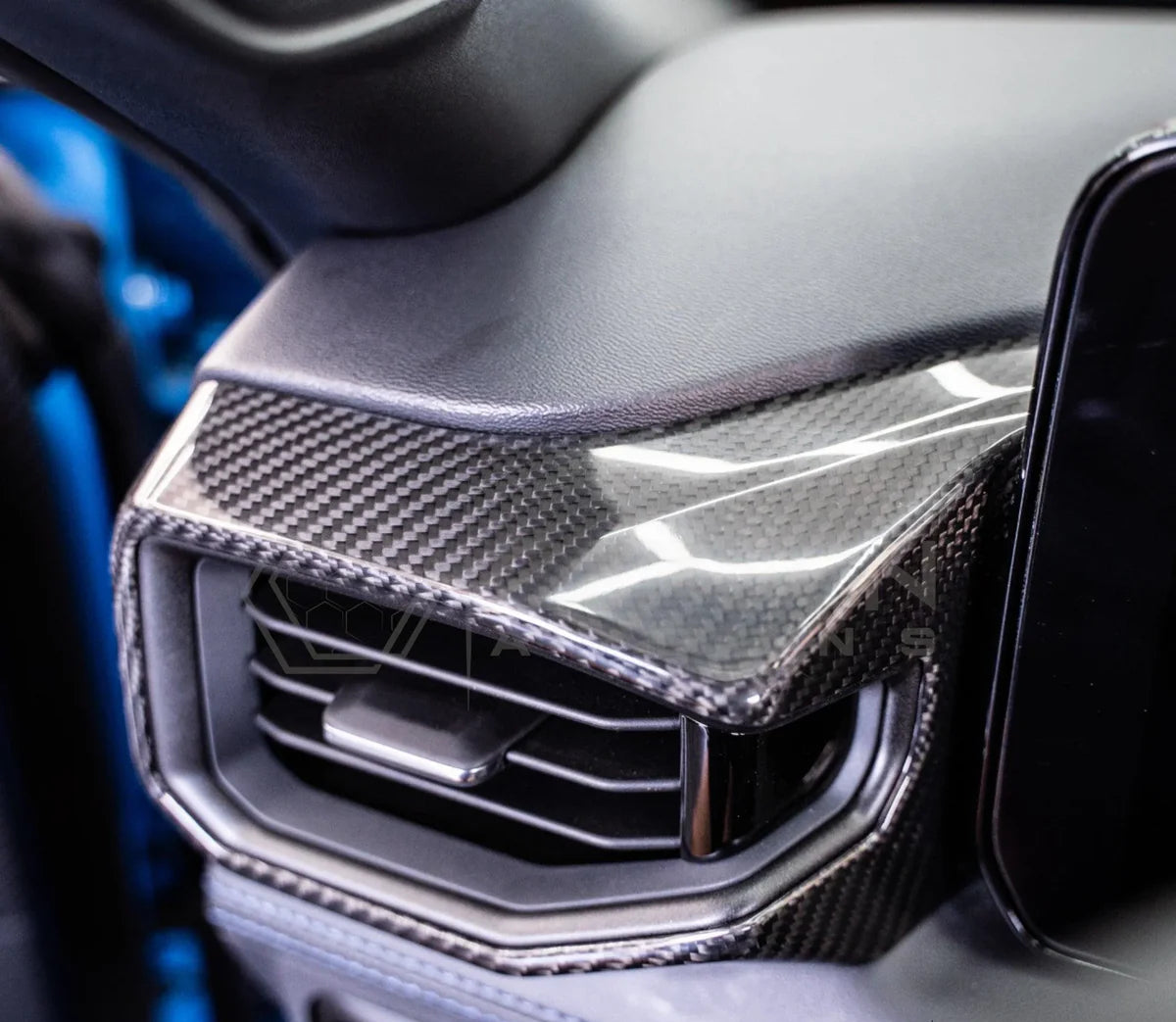 2024+ S650 Mustang Hard Carbon Fiber Driver Side Dashboard Trim Cover