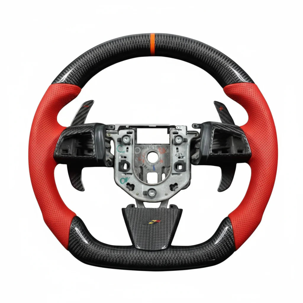 2008-2014 Cadillac CTS/CTS-V Carbon Fiber Steering Wheel - Customizable