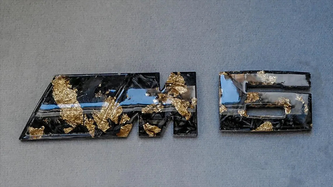 BMW Carbon Fiber Badges Front and Rear - M2, M3, M4, M5, M6, M8