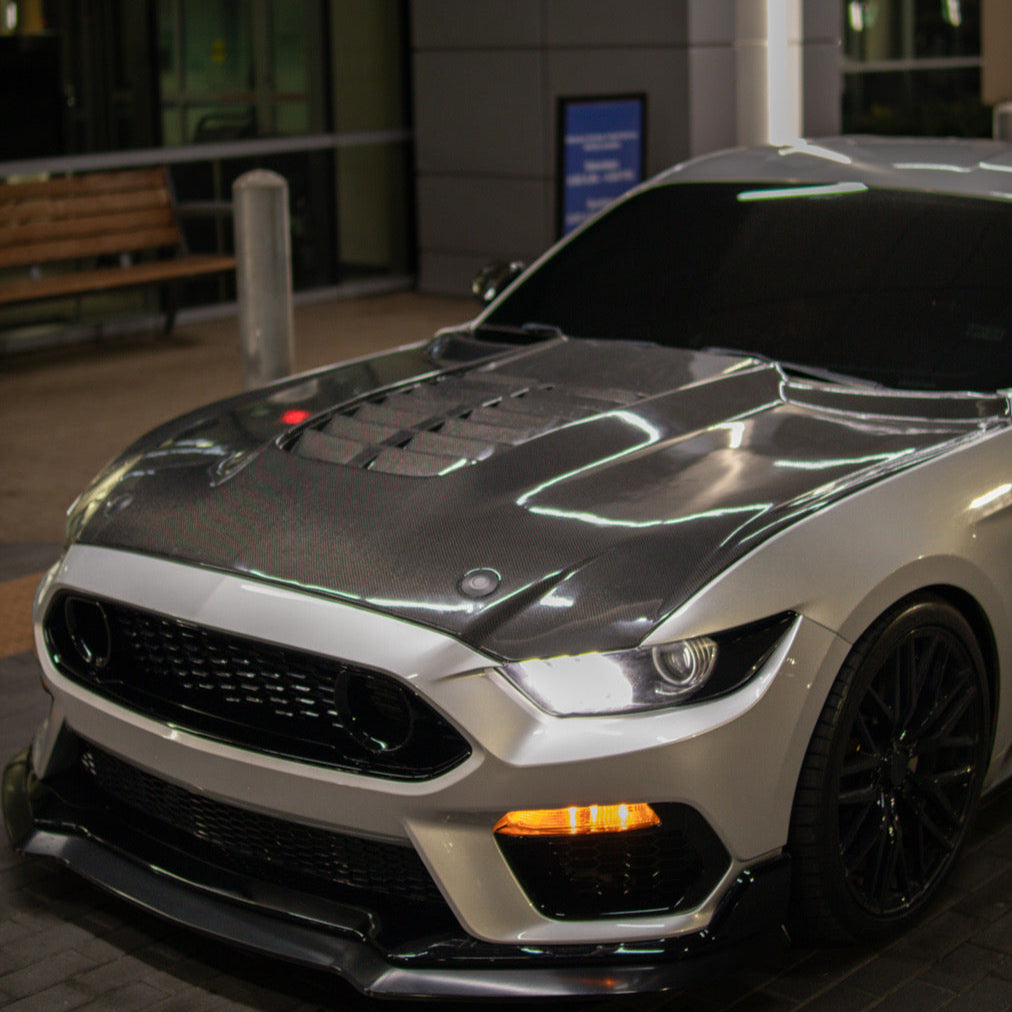 2015-2023 Mustang Carbon Fiber GT500 Hood