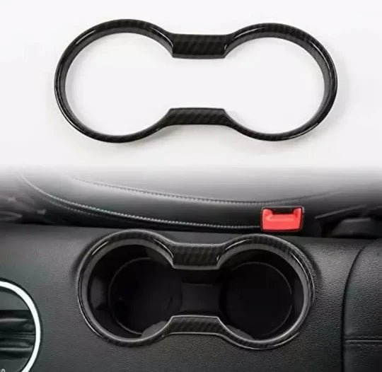 15-23 Mustang Center Console Cup Trim Overlay