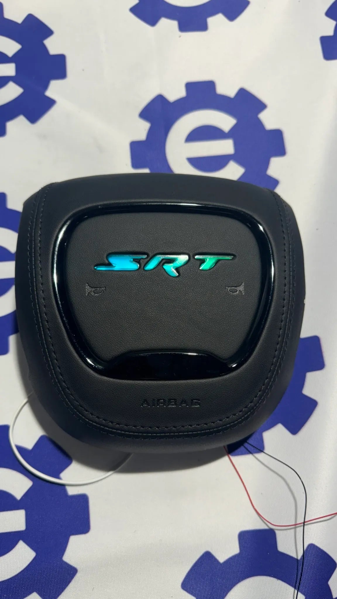 2015-2023 Dodge Charger/Challenger SRT RGB LED Airbag Cover - Customizable