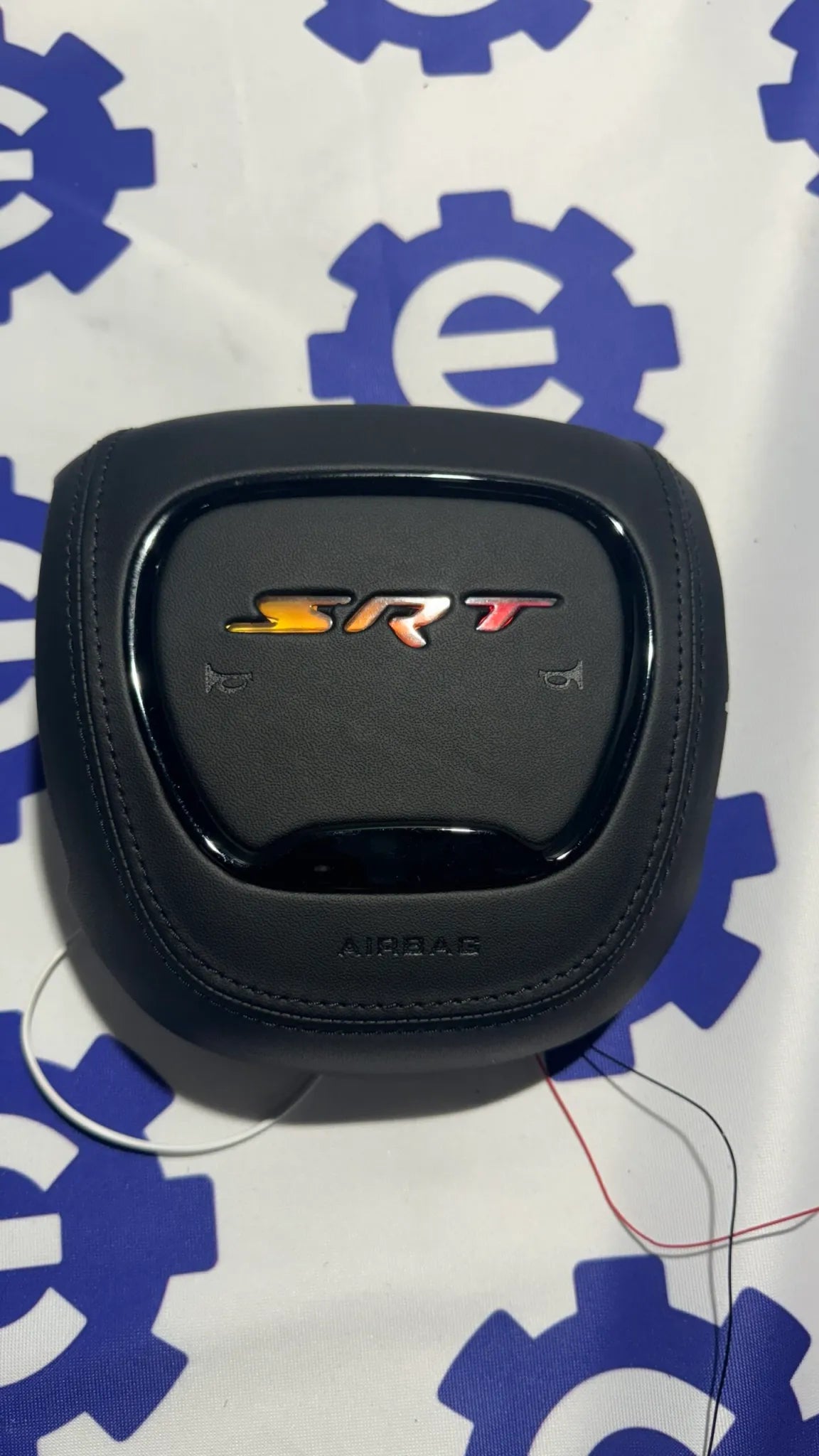 2015-2023 Dodge Charger/Challenger SRT RGB LED Airbag Cover - Customizable