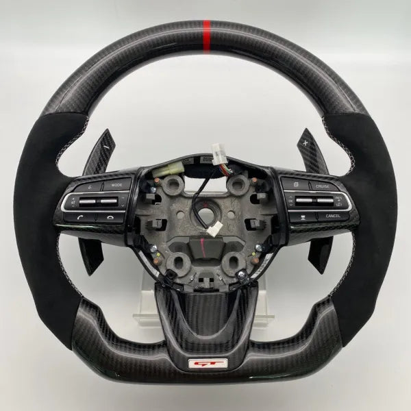 2017-2024 Kia Stinger Carbon Fiber Steering Wheel - Customizable