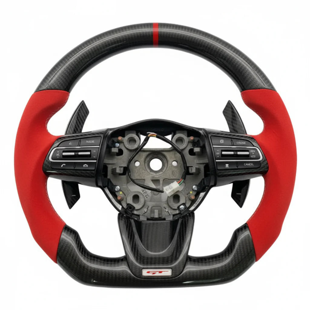 2017-2024 Kia Stinger Carbon Fiber Steering Wheel - Customizable