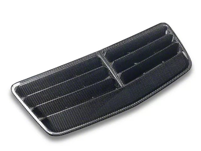 2024+ S650 Mustang Real Carbon Fiber Hood Vent | Direct Replacement