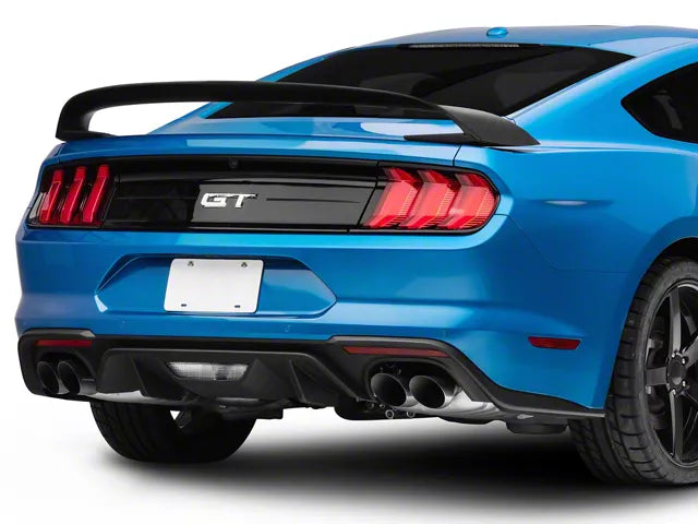 GT350R Style Rear Spoiler; Gloss Black