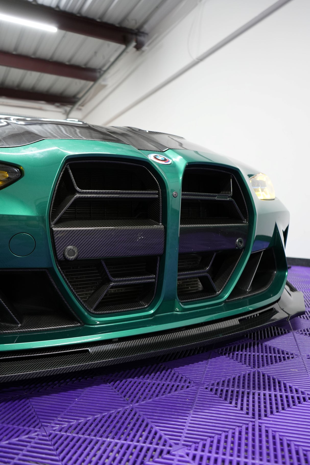 CSL Style Carbon Fiber Front Grilles - BMW G80 M3 & G82/G83 M4