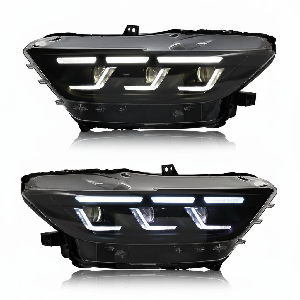 2015-2017 Ford Mustang S650 Style Headlights