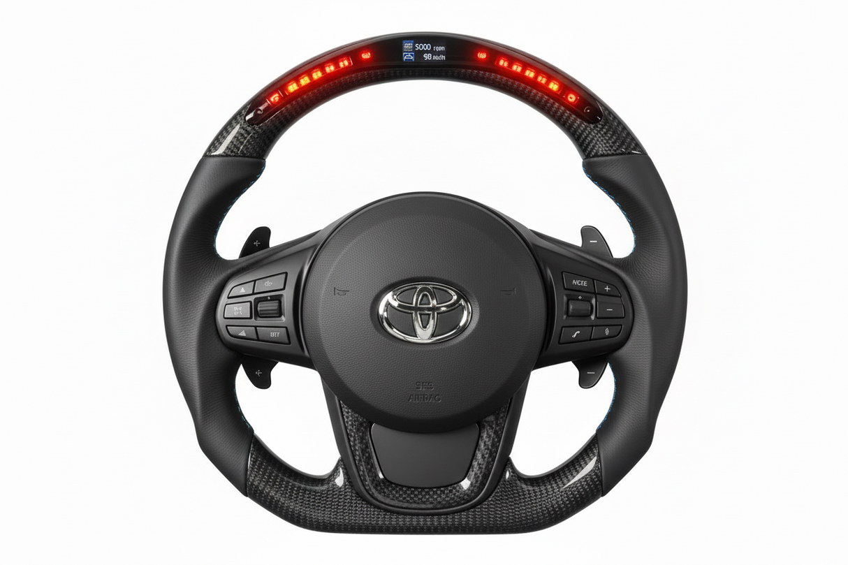 Toyota Supra MK5 Carbon Fiber Steering Wheel - Preset