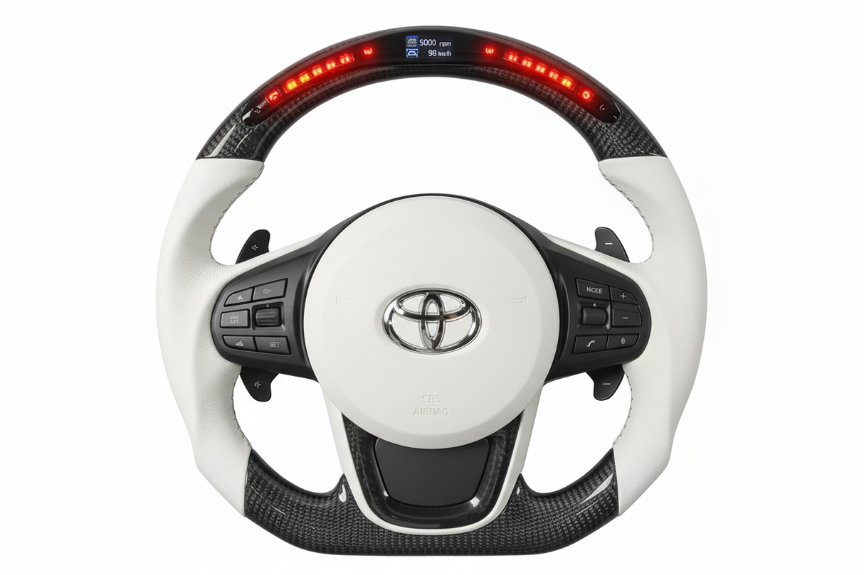 Toyota Supra MK5 Carbon Fiber Steering Wheel - Preset
