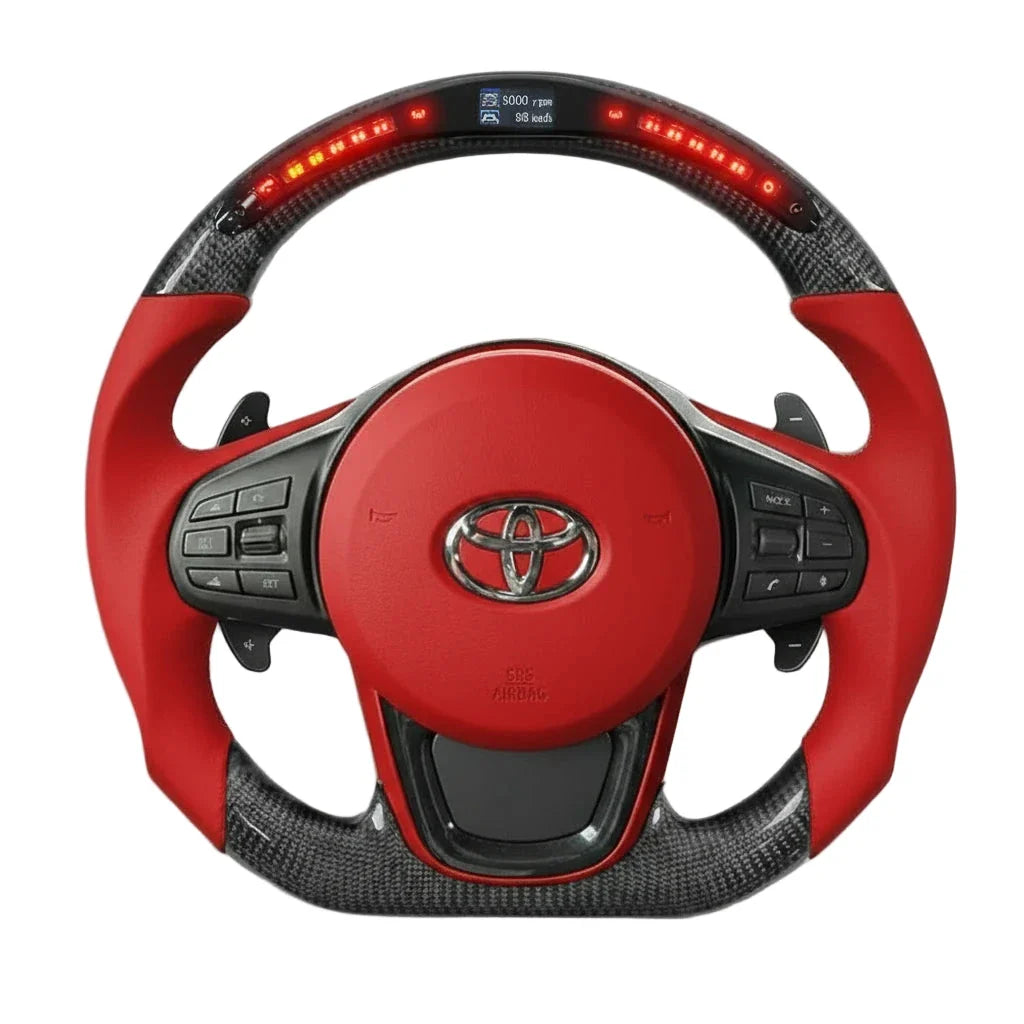 Toyota Supra MK5 Carbon Fiber Steering Wheel - Preset