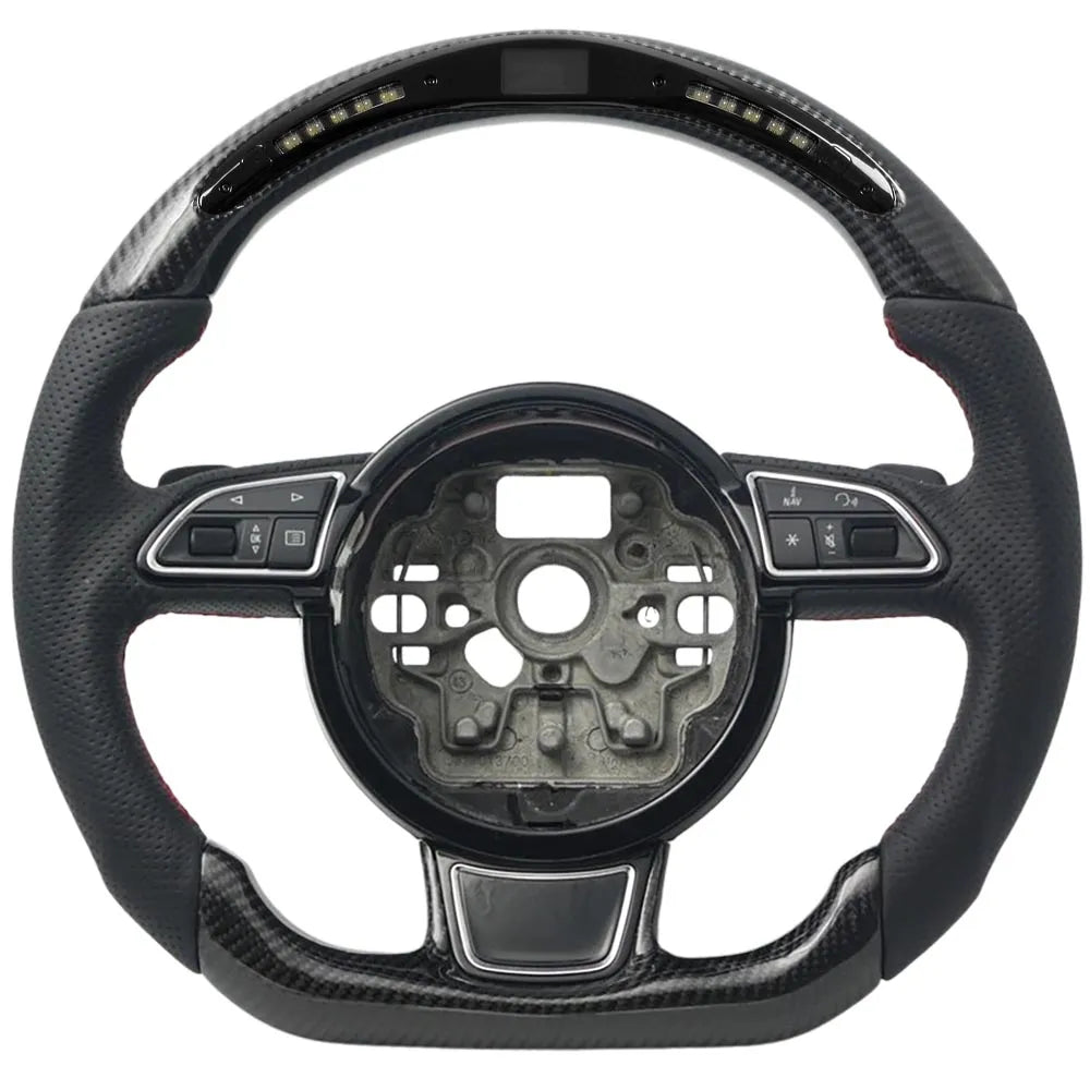 2008-2016 Audi S5 Carbon Fiber Steering Wheel - Customizable