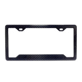 Real Carbon Fiber License Plate Frame