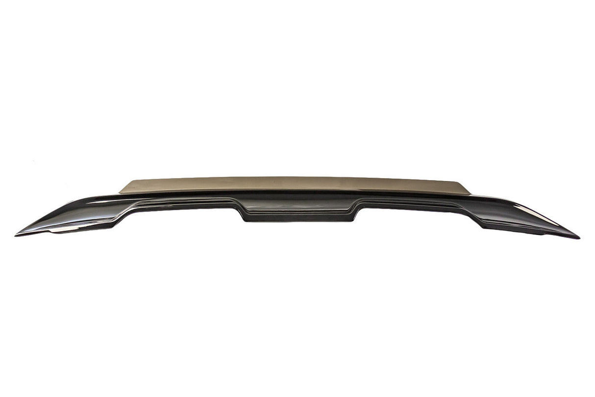 Mustang GT500 Style Spoiler w/ Tinted Wicker Bill - Gloss Black 2015-2023