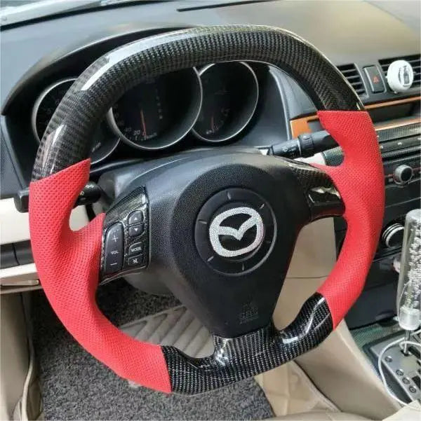 2006-2010 Mazda 5 Carbon Fiber Steering Wheel - Customizable