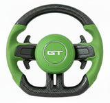 2015-2023 Ford Mustang GT Carbon Fiber Steering Wheel - Preset