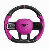 2024+ Ford Mustang Carbon Fiber Steering Wheel - Preset