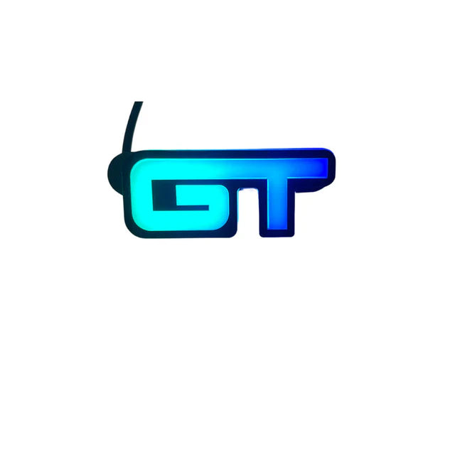 GT RGB Flow Series LED Badge Emblem Logo