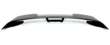 Track Pack Style Rear Spoiler; Gloss Black