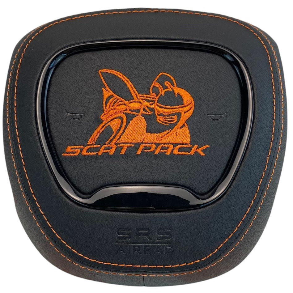 2015+ Dodge Airbag Cover Scat Pack Embroidery - Customizable