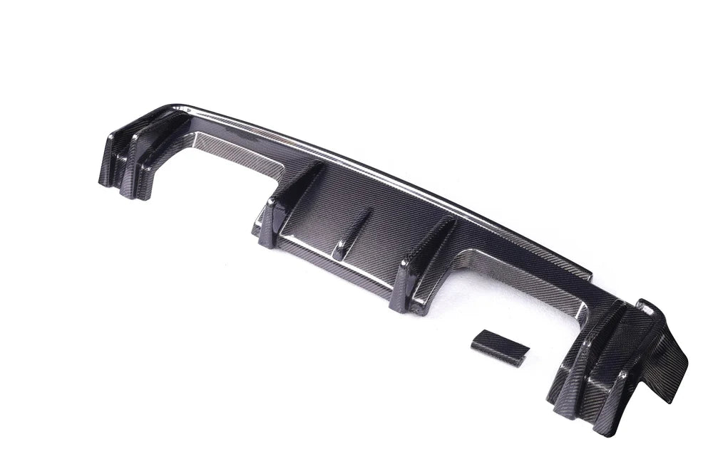 3D Carbon Fiber Rear Diffuser – G80 M3 | G82/G83 M4 (2x2 Weave)