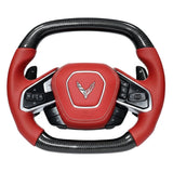 C8 Corvette Carbon Fiber Steering Wheel - Preset
