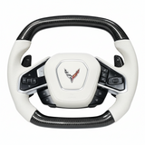 C8 Corvette Carbon Fiber Steering Wheel - Preset