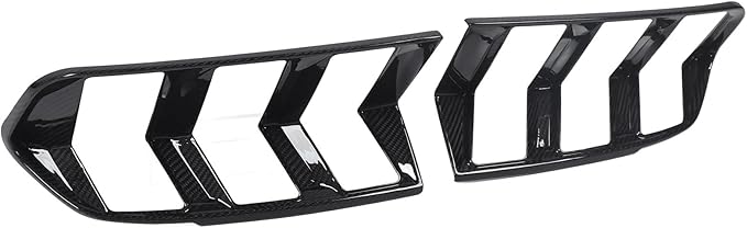 Ford Mustang S650 24-25 Real Dry Carbon Tail Light Cover Rear Light Guards Trim