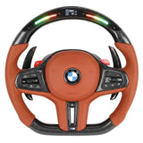 2020+ BMW G-Series Carbon Fiber Steering Wheel - Preset