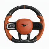 2024+ Ford Mustang Carbon Fiber Steering Wheel - Preset