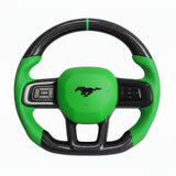 2024+ Ford Mustang Carbon Fiber Steering Wheel - Preset