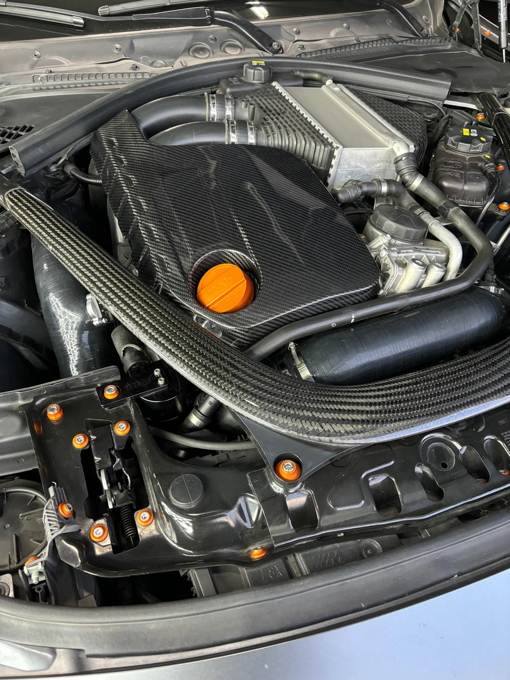 Carbon Fiber Engine Cover BMW F80 M3 / F82 F83 M4 (S55)