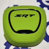 2015+ Dodge Airbag Cover - Lime Green Leather