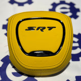 2015+ Dodge Airbag Cover - Yellow Leather