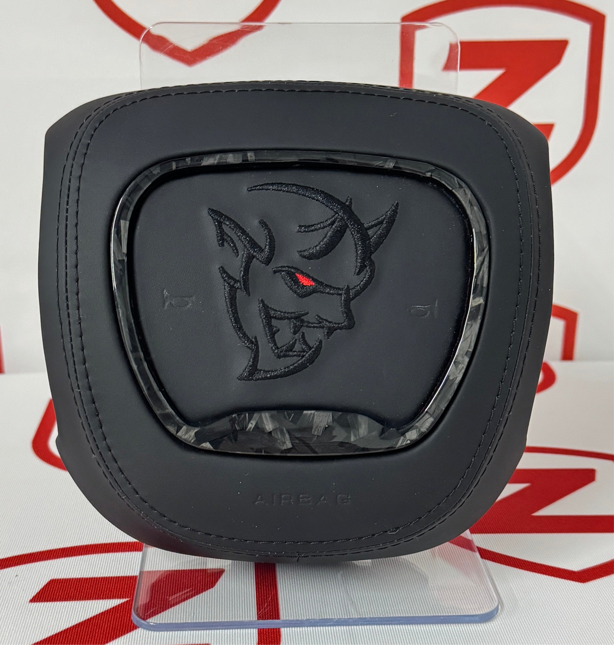2015-2023 Dodge Airbag Cover - Dodge Demon Embroidery