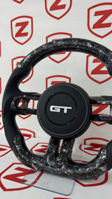 2015-2023 Ford Mustang GT Forged Carbon Fiber Steering Wheel - Preset