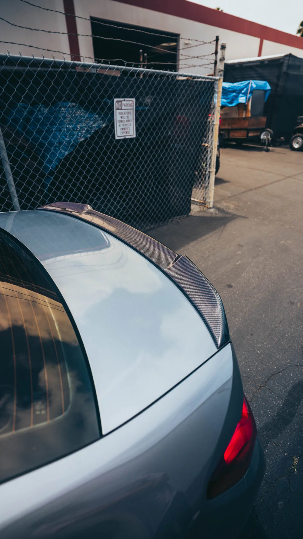 CS-Style Carbon Fiber Trunk Spoiler – BMW G20/G80