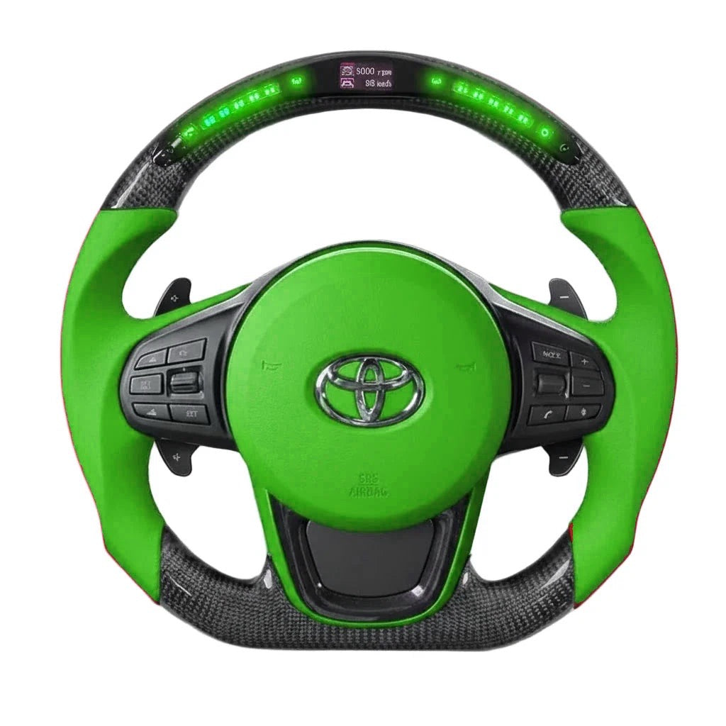Toyota Supra MK5 Carbon Fiber Steering Wheel - Preset
